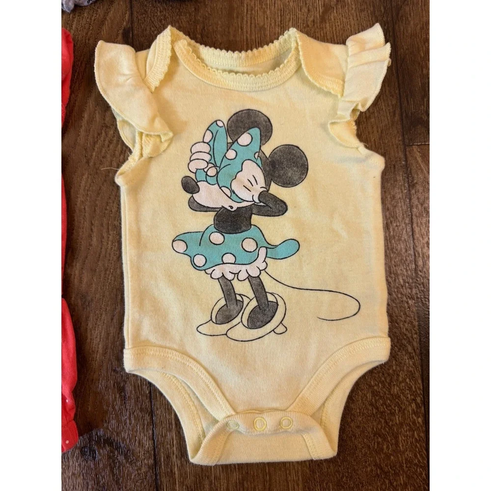 Carters Baby Clothes‎ Girl Newborn Bundle Summer Rompers Outfits Sunshine Minnie